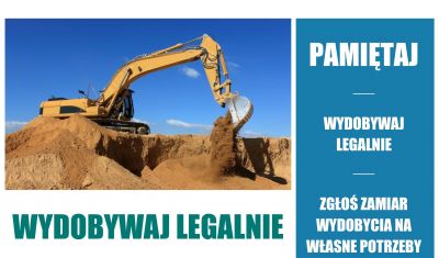 Wydobywaj legalnie - komunikat Dyrektora OUG w Katowicach